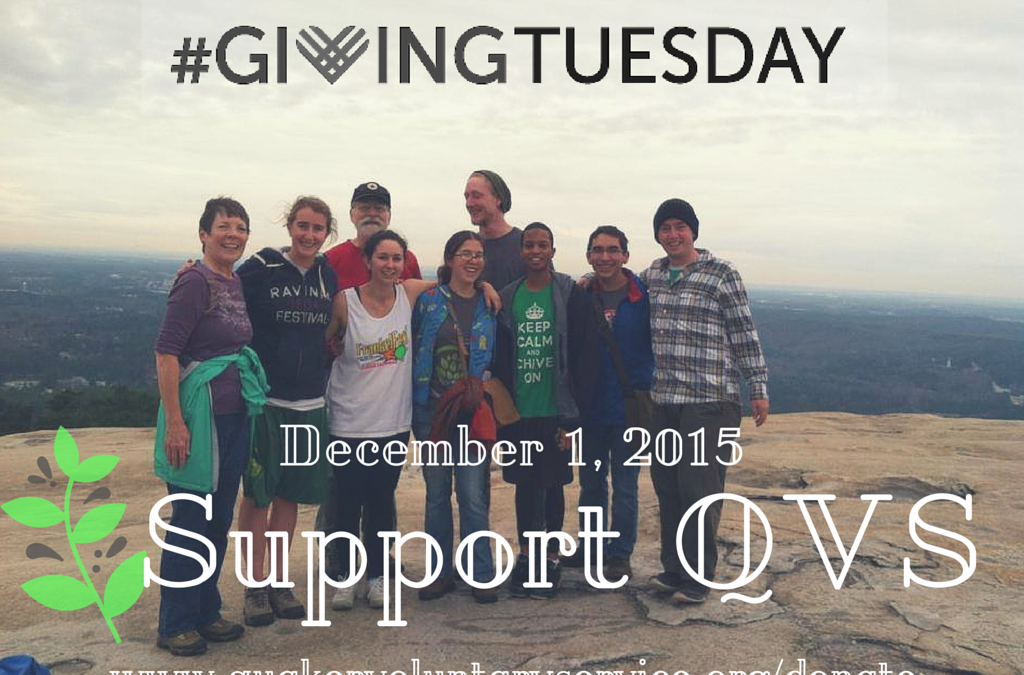 Support QVS on #GIVINGTUESDAY